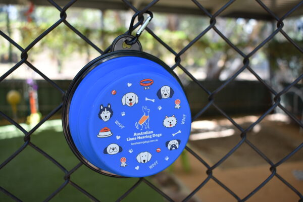 Travel Collapsible Silicone Dog Bowl