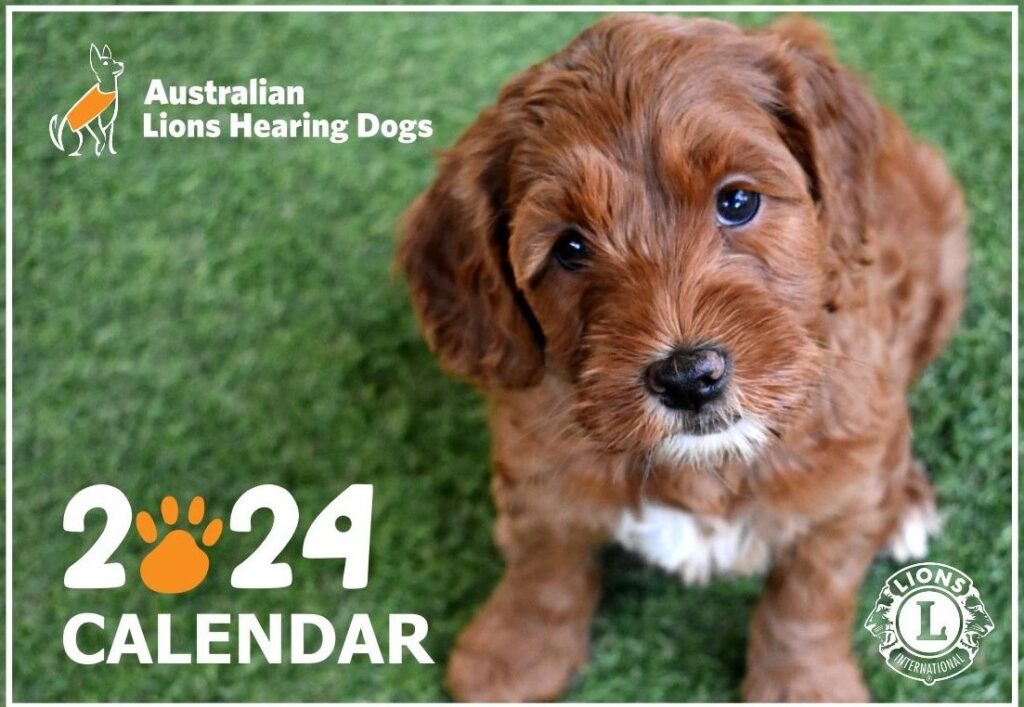 2024 Calendar Australian Lions Hearing Dogs